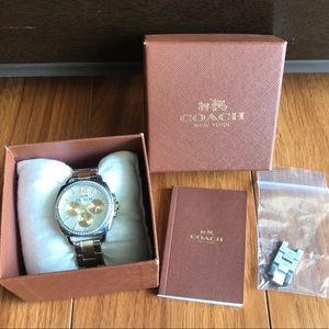 Coach Two-Tone Boyfriend Watch 38mm